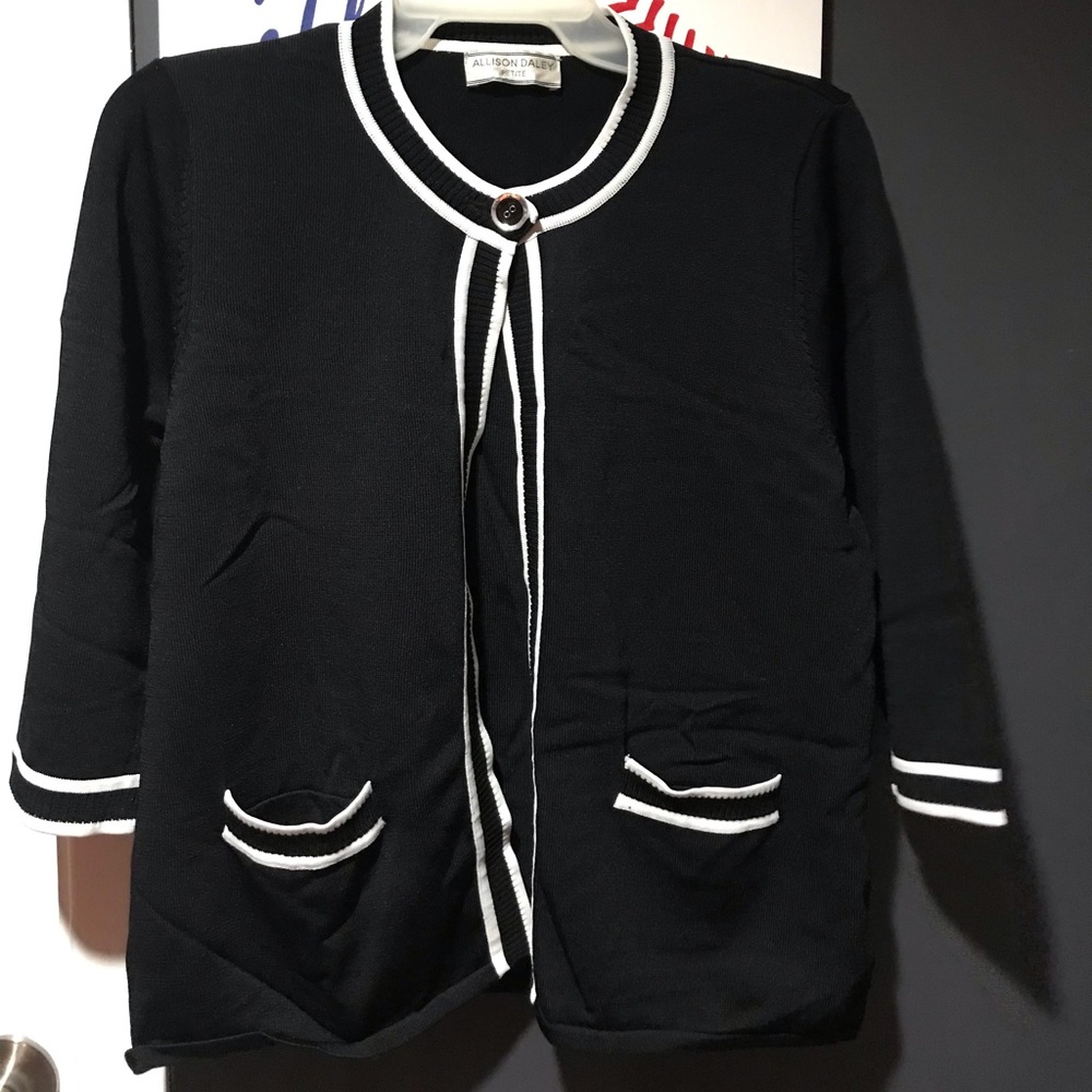 Allison Daley petite fooler sweater
